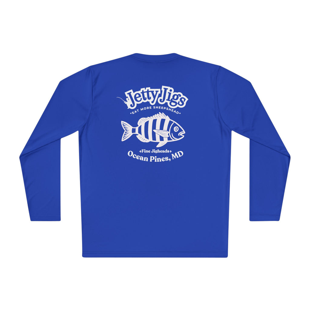 Eat More Sheepshead – Jetty Jigs Long Sleeve Fishing Shirt