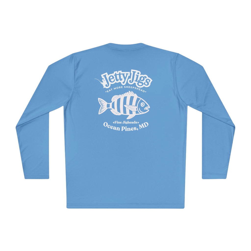 Eat More Sheepshead – Jetty Jigs Long Sleeve Fishing Shirt