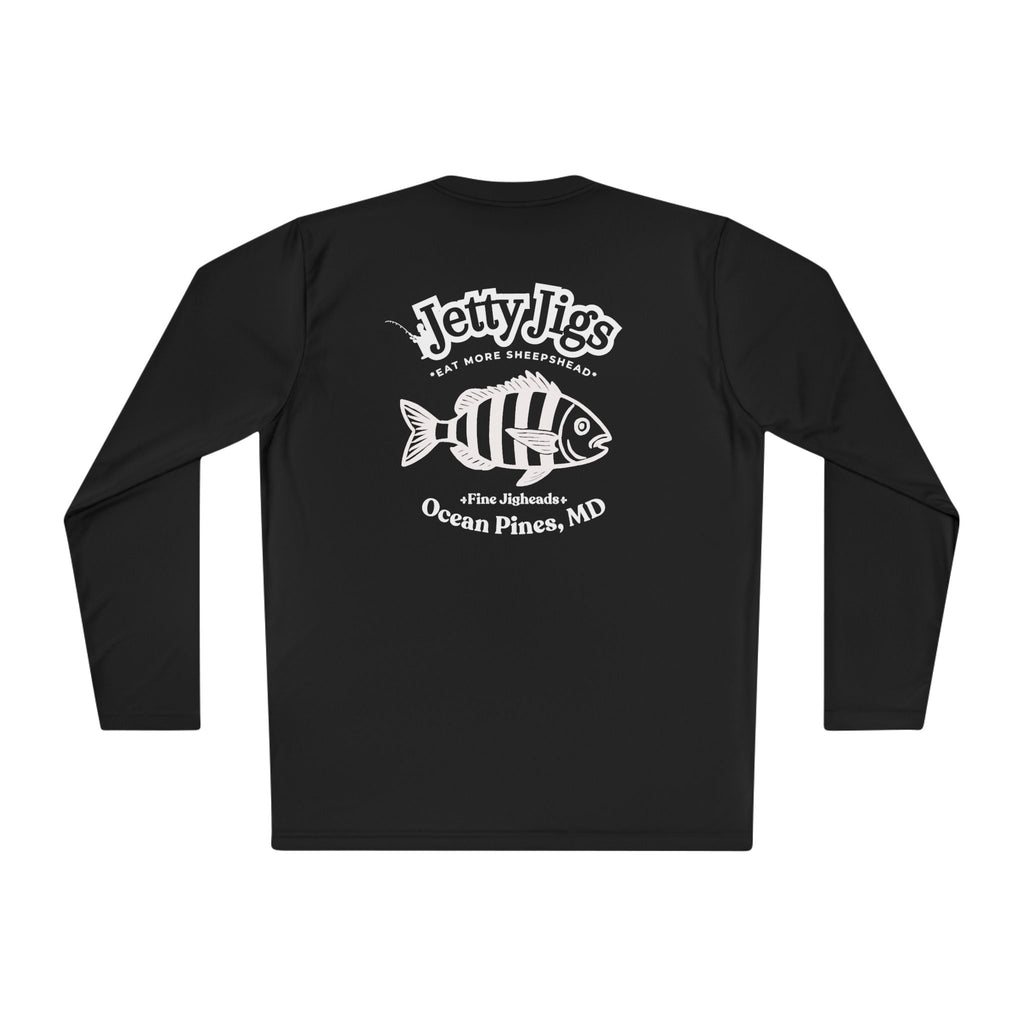 Eat More Sheepshead – Jetty Jigs Long Sleeve Fishing Shirt