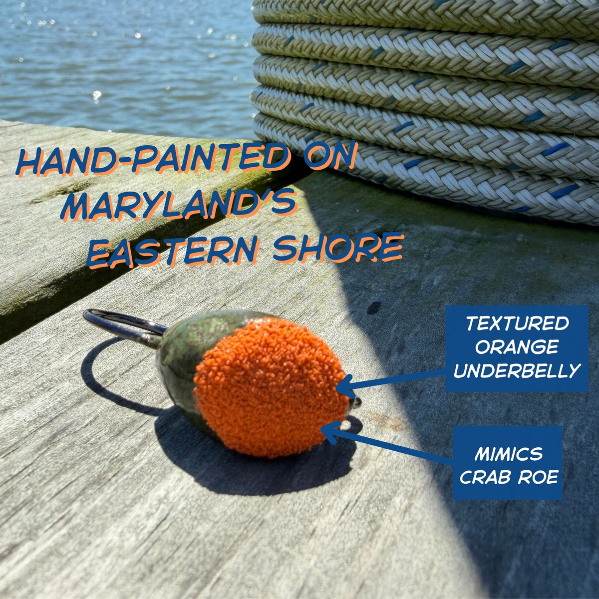 Green Crab Jetty Jigs – Saltwater Sheepshead Jig Heads