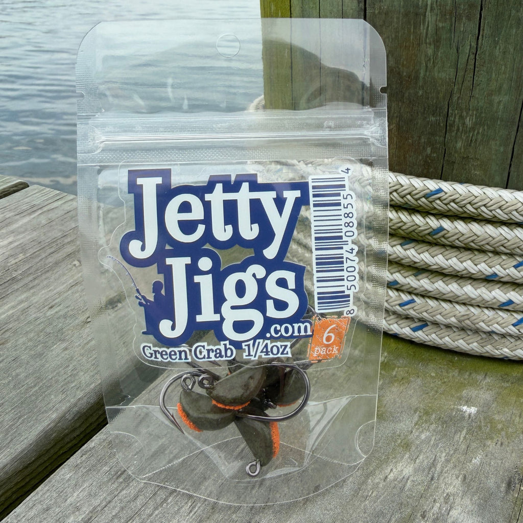 Green Crab Jetty Jigs – Saltwater Sheepshead Jig Heads