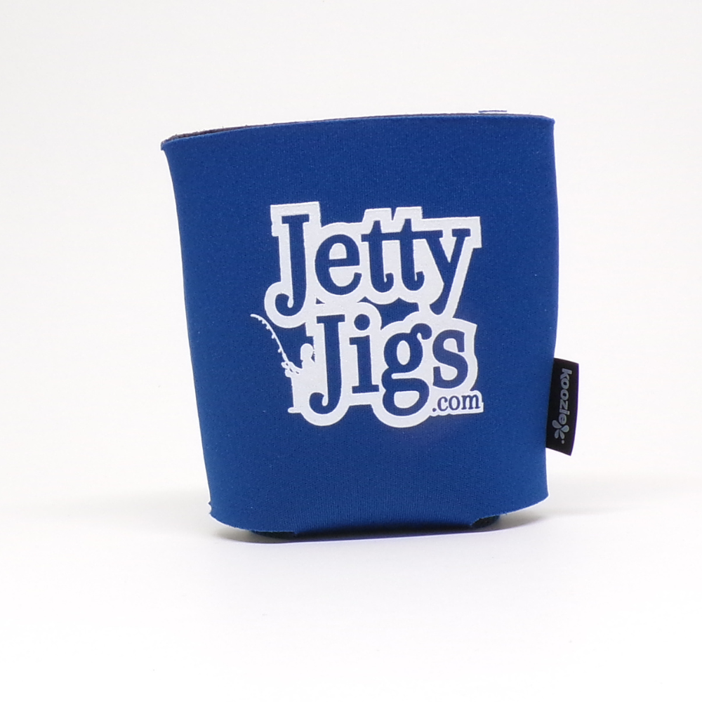 Jetty Jigs Koozie - Insulated 12oz Can Cooler